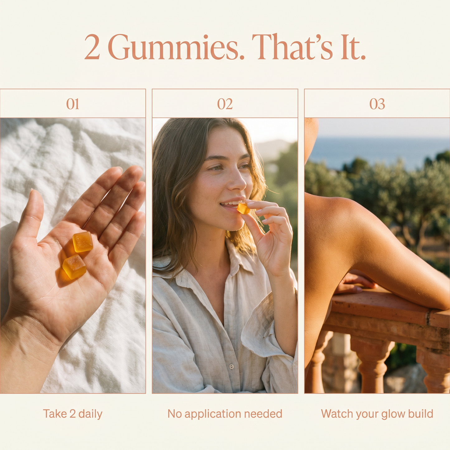 GOLDEE Tanning Gummies