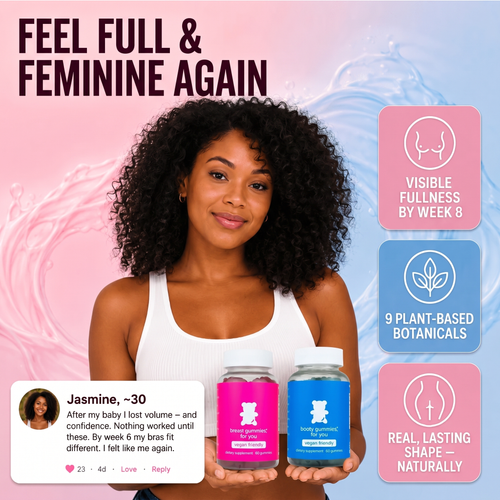 Natural Booty & Breast  Enhancement Gummies