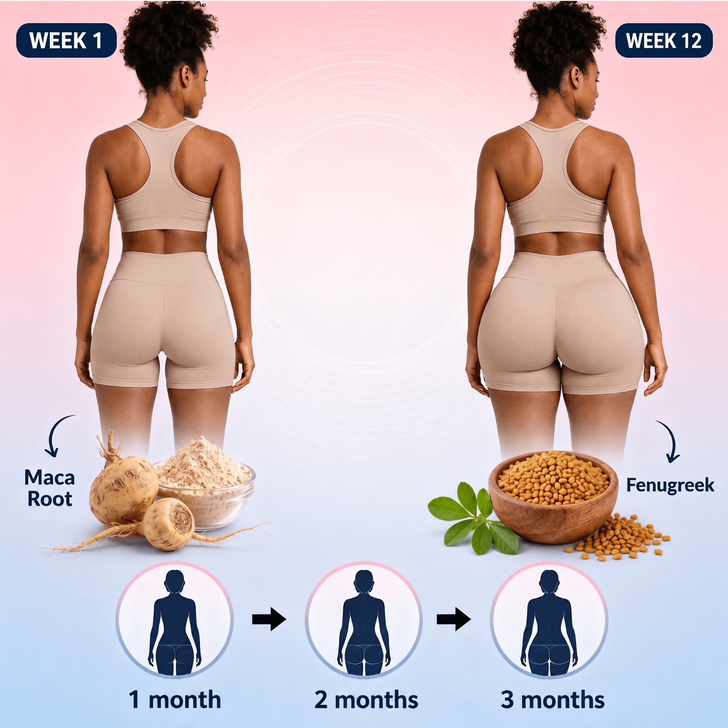 Natural Booty & Breast  Enhancement Gummies