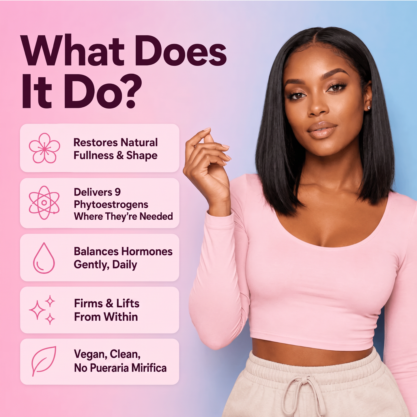 Natural Booty & Breast  Enhancement Gummies
