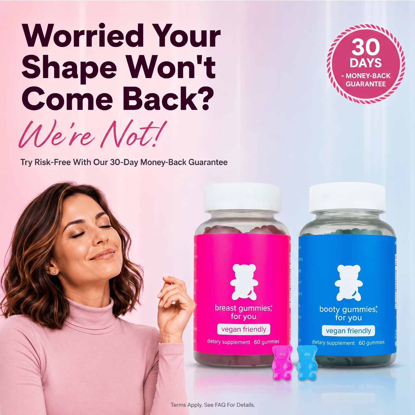 Natural Booty & Breast  Enhancement Gummies