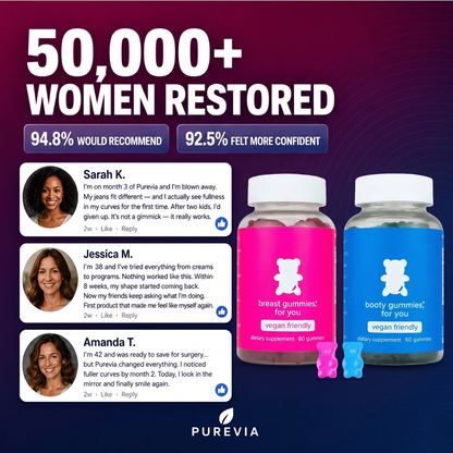 Natural Booty & Breast  Enhancement Gummies