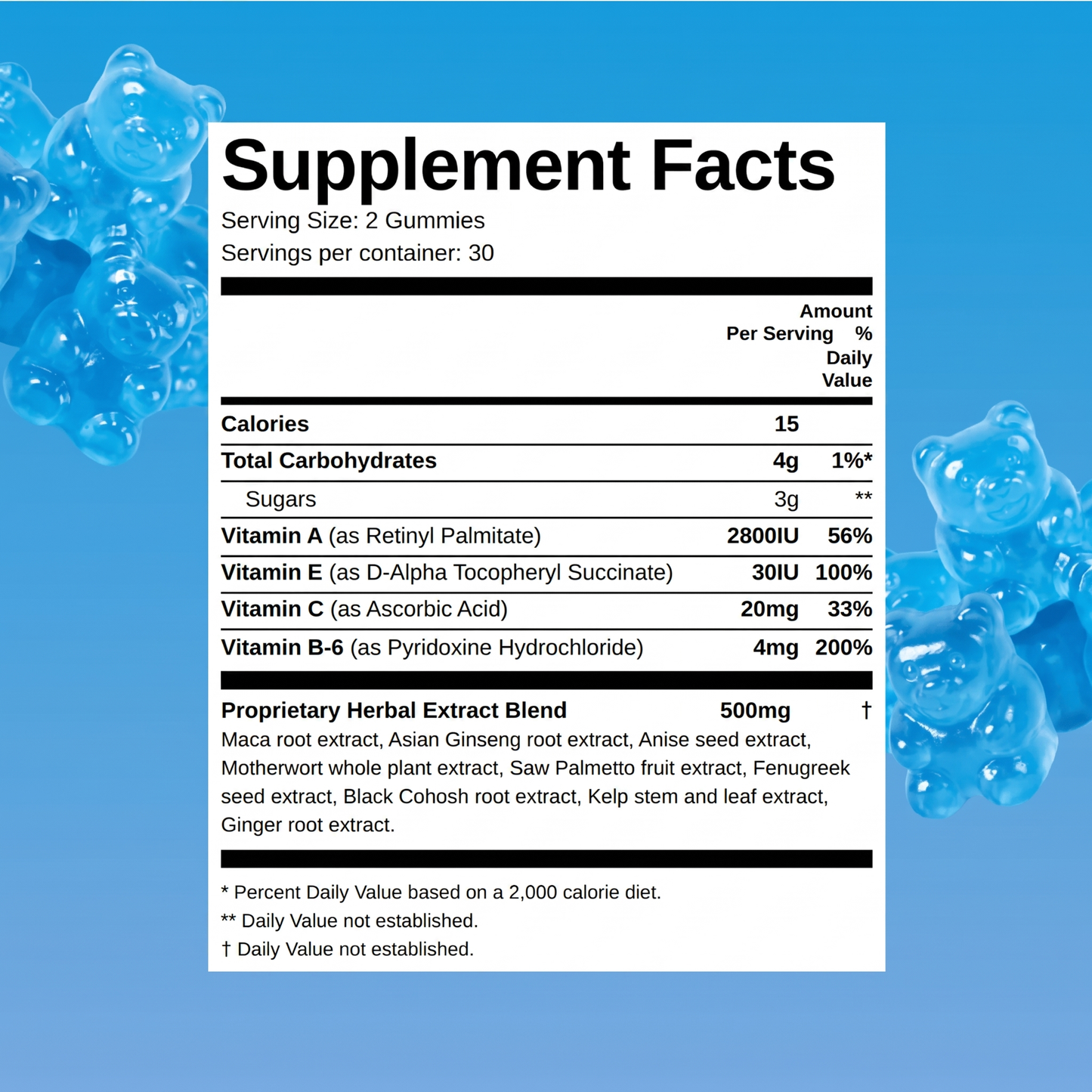 Natural Booty & Breast  Enhancement Gummies
