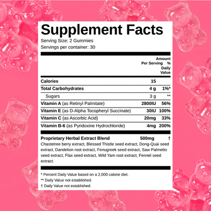 Natural Booty & Breast  Enhancement Gummies